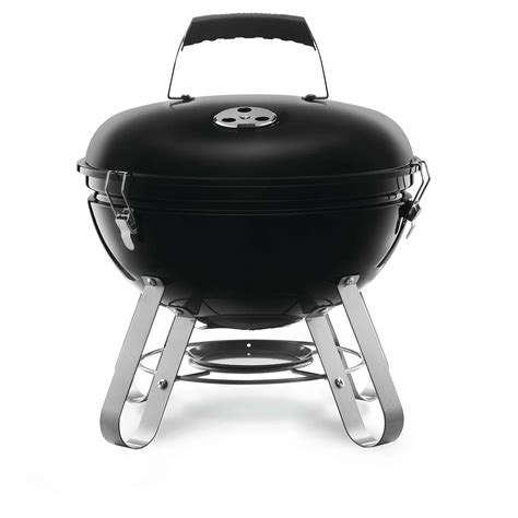 Napoleon Inch Portable Charcoal Kettle Grill Black Nk K Leg