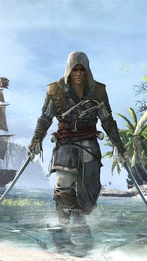 Video Game Assassins Creed IV Black Flag 720x1280 Phone HD Wallpaper