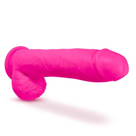 Bold Big John Dildo Au Naturel In W Balls Pink Blush Satisfaction