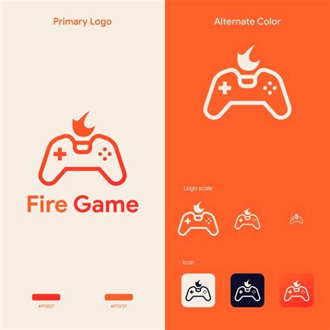 Premium Vector Elegant Simple Gaming Logo Concept Template