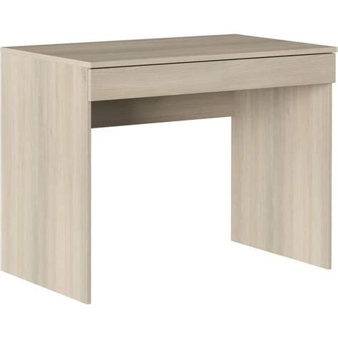 Iconico Home Mik Bureau Avec Tiroir Bois Composite Ch Ne Cm