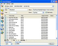 Free CD Ripper with MP3, WMA, OGG, WAV, APE formats support.