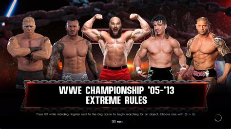 Wwe 2k22 Fatal 5 Way Match Brock Lesnar Vs Randy Vs Strowman Vs