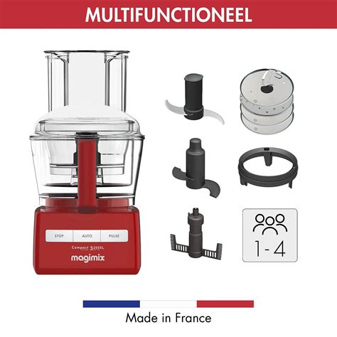 Magimix Xl Compact Food Processor Rood Meesterslijpers Nl