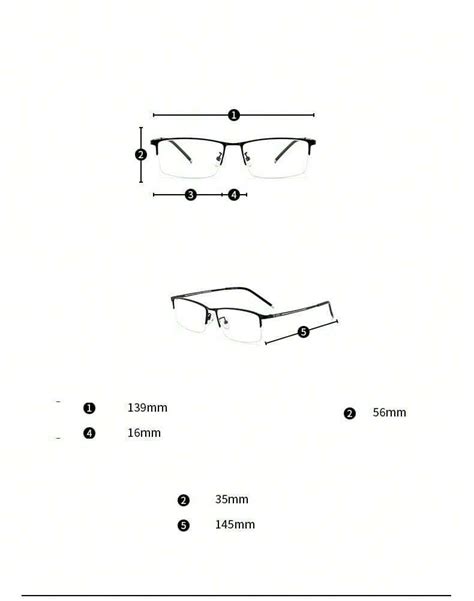 Montura De Gafas De Negocios Ultraligera Para Hombres Montura Vintage