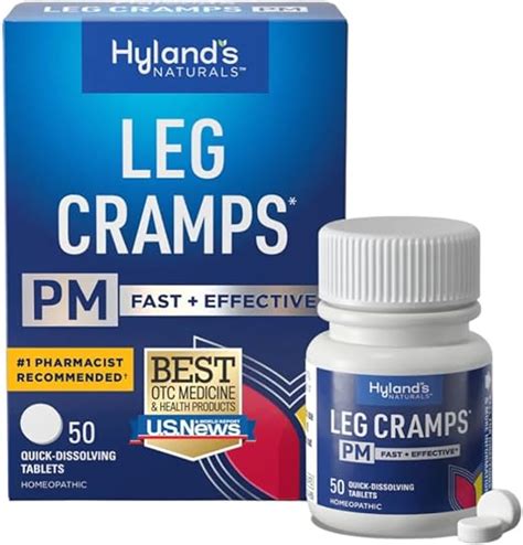 Hylands Leg Cramps Pm Tablets Nighttime Formula Natural Relief Of Calf Foot And