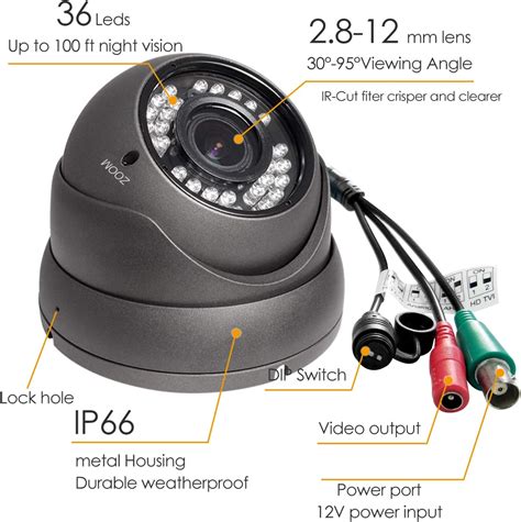 Analog Cctv Camera Hd P In Tvi Ahd Cvi Cvbs Security Dome