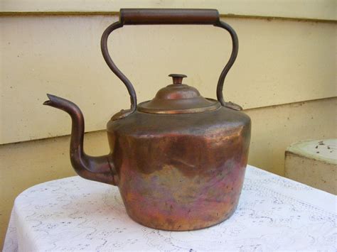 Antique Copper Kettle