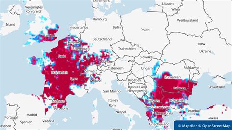 Unwetter In Europas Urlaubsregionen Gewittertiefs Durch Hitze Sommer