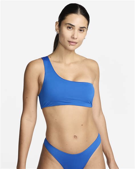 Nike Swim Essential Women S Asymmetrical Bikini Top Nike