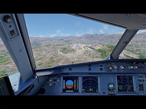 Ayacucho Spho Landing Fenix A Msfs Youtube