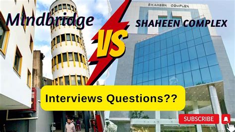 Mindbridge Interview Questions L Shaheen Complex Interview Questions L