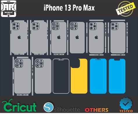 IPhone 13 Pro Max Skin Template Vector VectorGi Digital Market