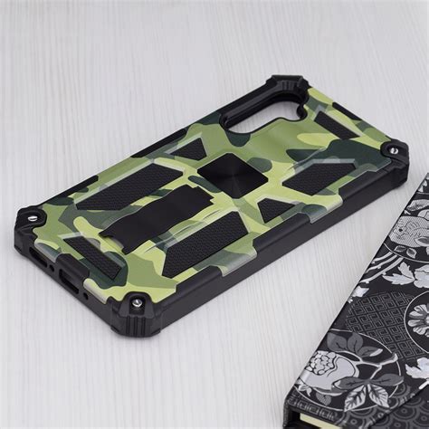 Husa Samsung Galaxy A G Techsuit Blazor Camo Lime