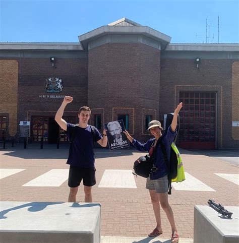 Jenni Hall On Twitter RT Perth4Assange Outside Belmarsh Prison