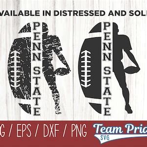 Penn State Football SVG Digital Download Printable Svg, Eps, Dxf, Png ...