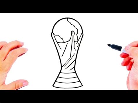 Como Dibujar C Mo Dibujar La Copa Del Mundo F Cil Y R Pido Dibujos