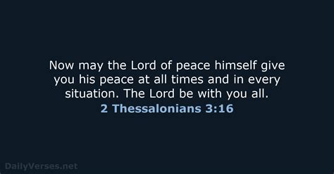 December 26 2024 Bible Verse Of The Day Nlt 2 Thessalonians 3 16