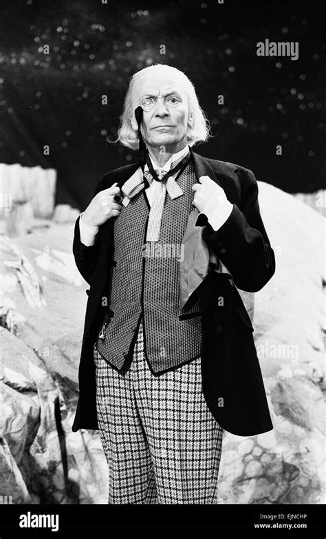 Actor William Hartnell The First Doctor Pictured During Rehearsals