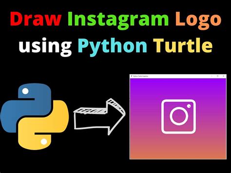 Draw Instagram Logo Using Python Turtle - CopyAssignment