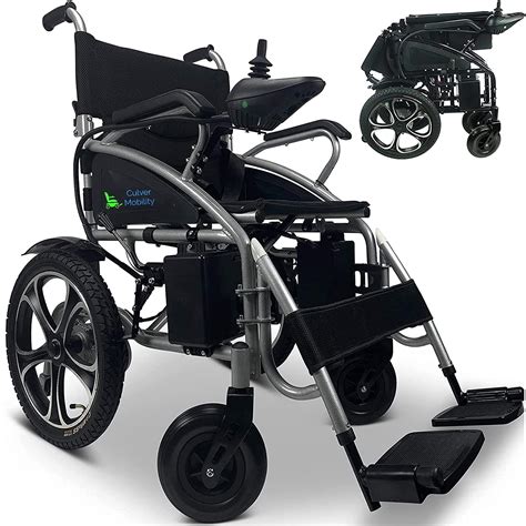 Buy Alton All Terrain Heavy Duty Powerful Dual Motor Foldable Electric Wheelchair Motorized