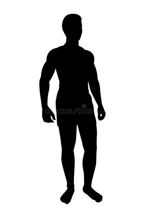 Man Body Silhouette Vector Stock Vector Illustration Of Design 197131371