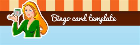 Bingo card template | About