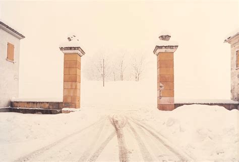 Luigi Ghirri 1943 1992 Pomponesco Argine Del Po Visto Dalla Piazza