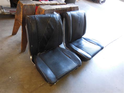 Lemans Cutlass Chevelle Skylark Bucket Seats With Tracks Sold