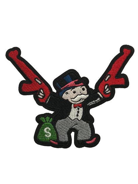 Monopoly Man With Guns