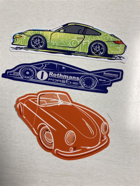 Porsche Sticker Set — driversroad.com