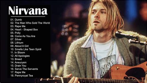 Best Songs Of Nirvana Nirvana Greatest Hits Youtube