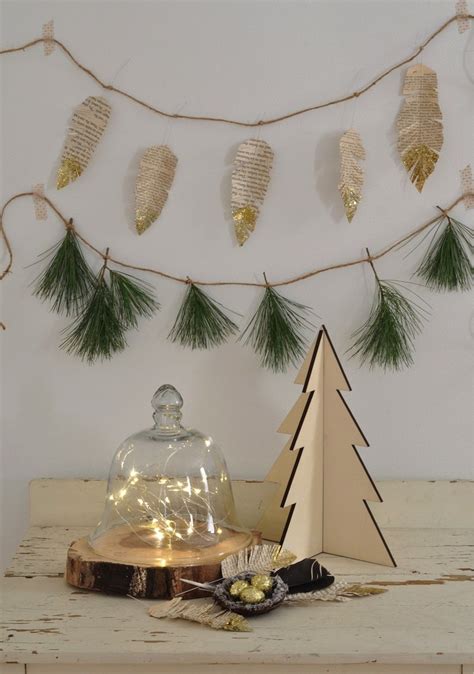 Décoration de Noël en carton 8 projets DIY pour une déco splendide