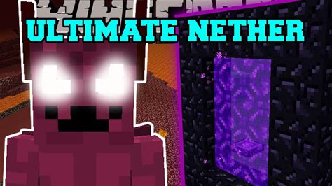 Minecraft ULTIMATE NETHER NETHER DUNGEONS NEW BOSS ITEMS Mod