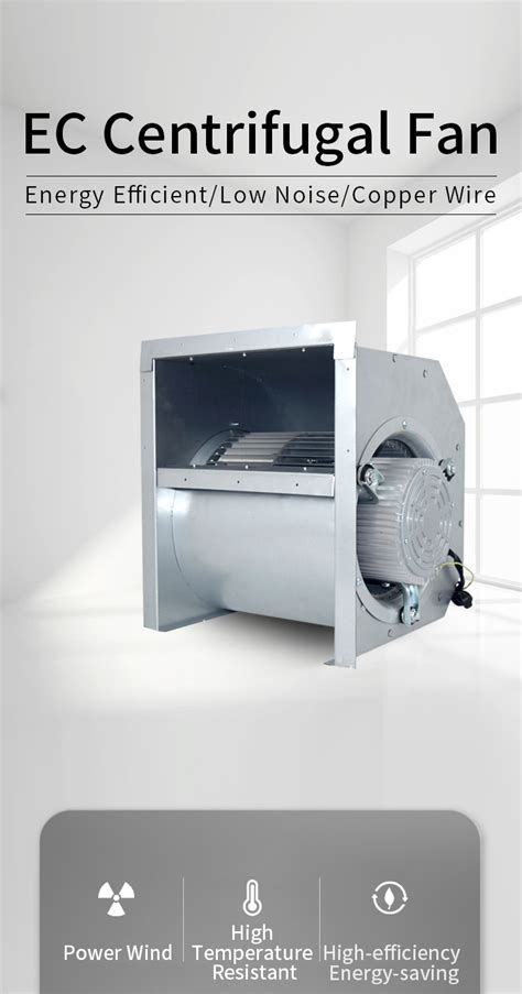 Zhejiang Ec Volute Centrifugal Fan China Ec Centrifugal Duct Fan And