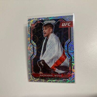 Nathaniel Wood 2021 Panini Prizm UFC Premium Box Set Scope Rookie Card