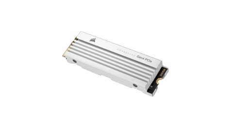 Disco SSD M 2 Corsair 1TB MP600 PRO LPX PCIe Gen4 X 4 NVMe P PS5 White