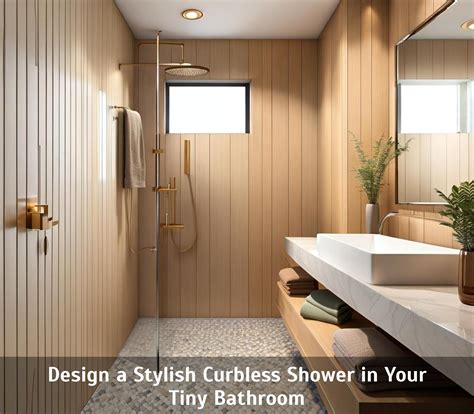 Design A Stylish Curbless Shower In Your Tiny Bathroom Vassar Chamber