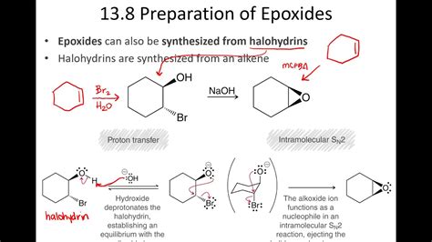 Preparation of Epoxides from Halohydrins - YouTube