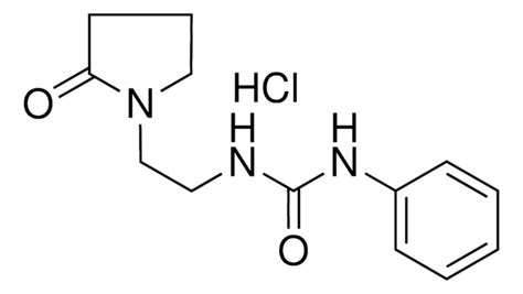 N 2 2 OXO 1 PYRROLIDINYL ETHYL N PHENYLUREA HYDROCHLORIDE