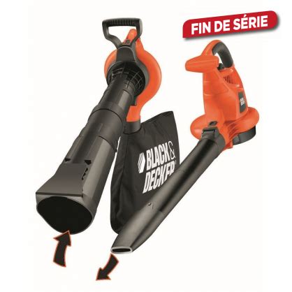 Aspirateur souffleur broyeur électrique GW3030 QS 3000 W BLACK DECKER