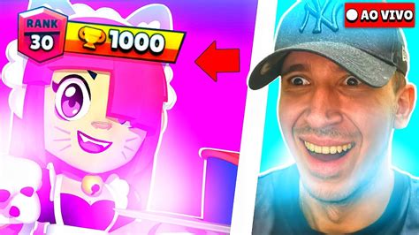 SUBINDO COLETTE 1000 A NOVA SKIN Do BRAWL PASS PLUS Jc AO VIVO