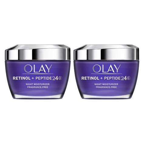 Olay Retinol With Peptide Advanced Night Face Moisturizer Oz