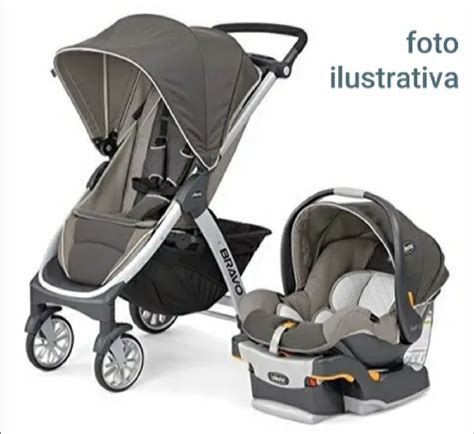 Carrinho Bravo Da Chicco - Carrinho Passeio e Bebê Conforto Chicco Bravo Trio Travel System ...