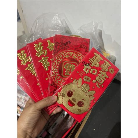 Jual Delunashop Ang Pao Premium Tebal Angpao Sio Nga Tahun Naga Emas