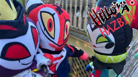 Helluva Hazbin Short Stolas Meets Robo Fizz Helluva Boss Plush Youtube