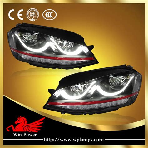 Sorriso Led Strip Para Vw Volkswagen Golf Mk7 Gti Farol Led Piscando