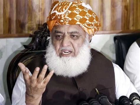 Maulana Fazl Warns Govt Against Consequences Of Arrests Intimidation