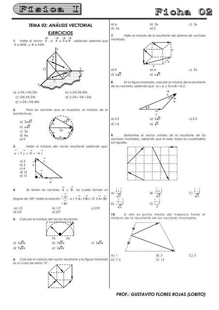 Ejercicios De An Lisis Vectorial Juan Luis Valencia Mamani Udocz