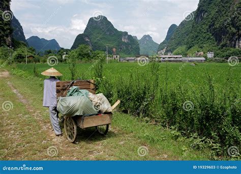 Rural Chinese Farmer Editorial Stock Photo - Image: 19329603